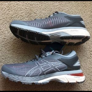ASICS gel-Kayano 25 grey and blue size 8.5